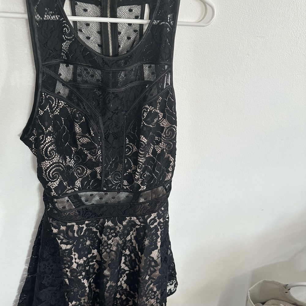 Black Lace Dress